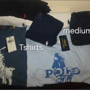 Polo by Ralph Lauren Men's Blue T-Shirt